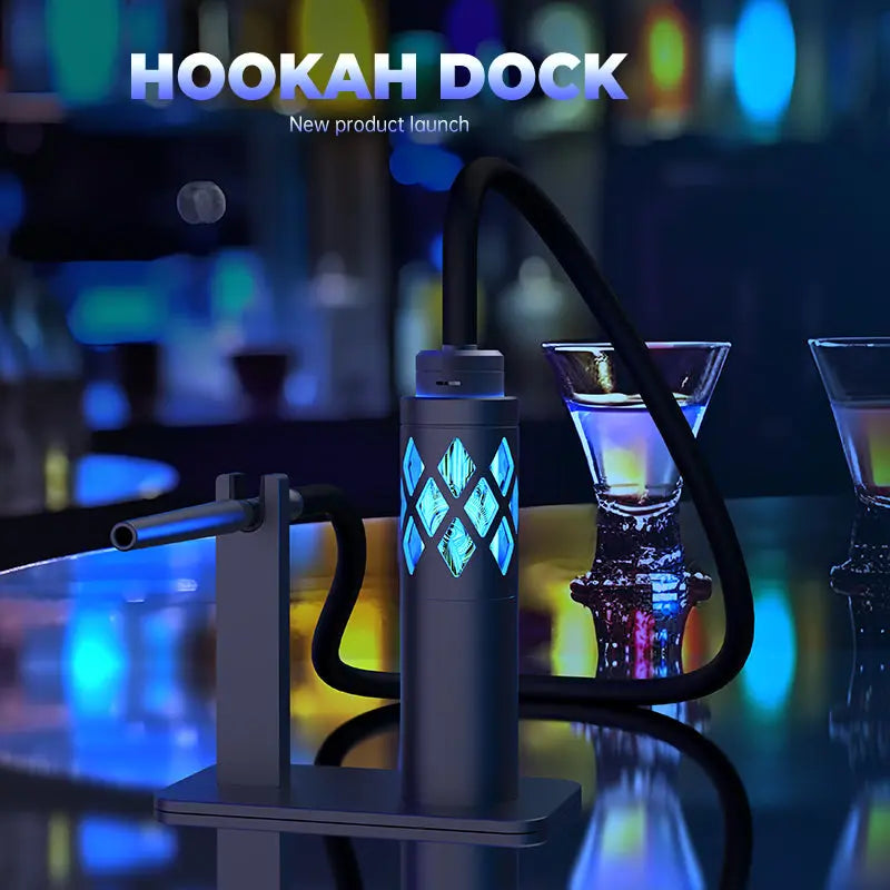 Fumytech Hookah Dock - Black BGL Vapes