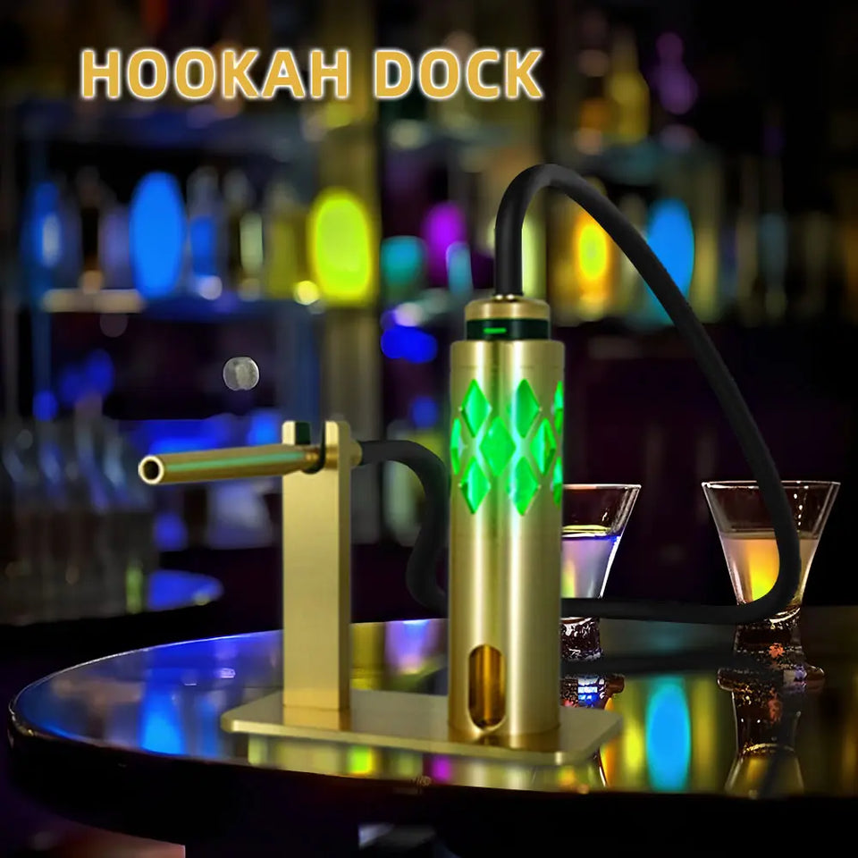 Fumytech Hookah Dock - Gold BGL Vapes