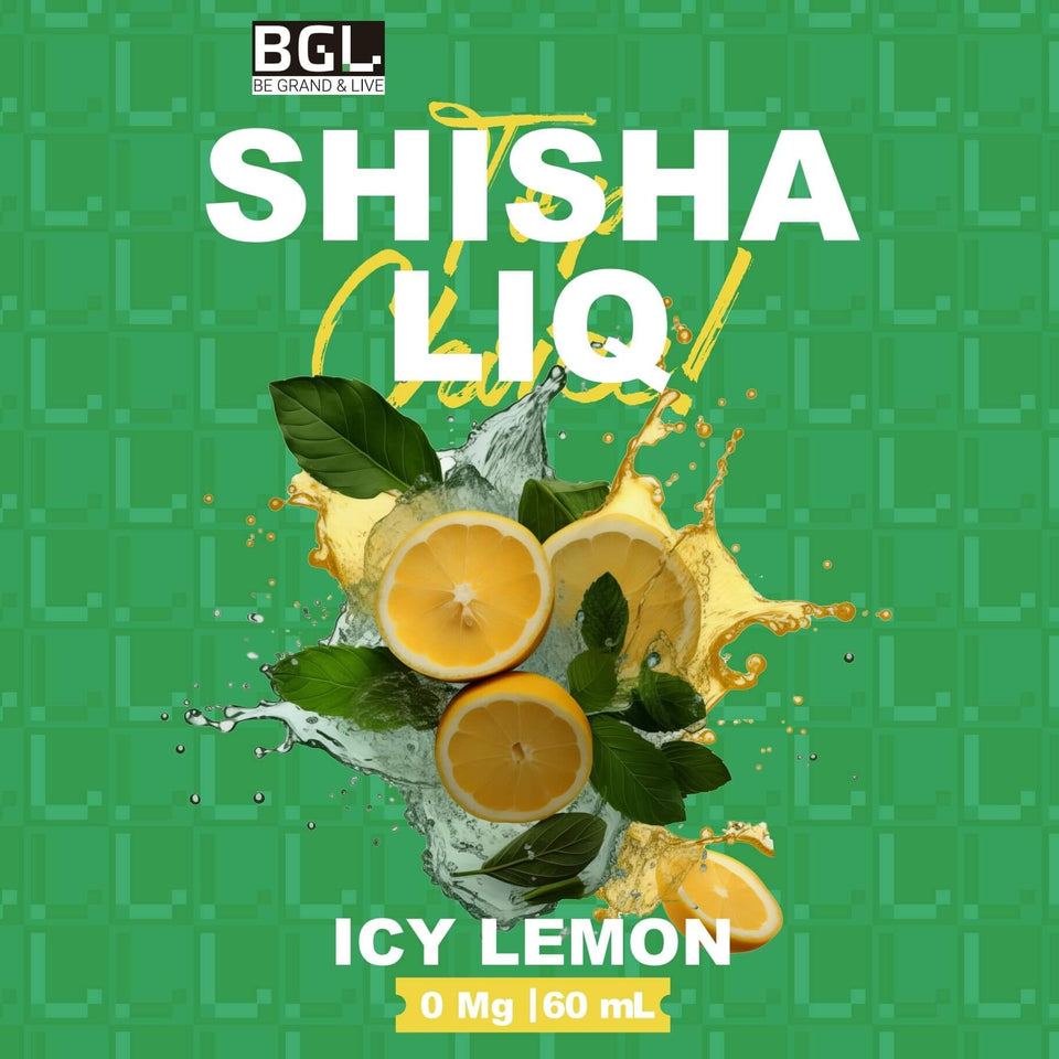 Icy Lemon 60ml (0mg) E-liquid by BGL VAPE