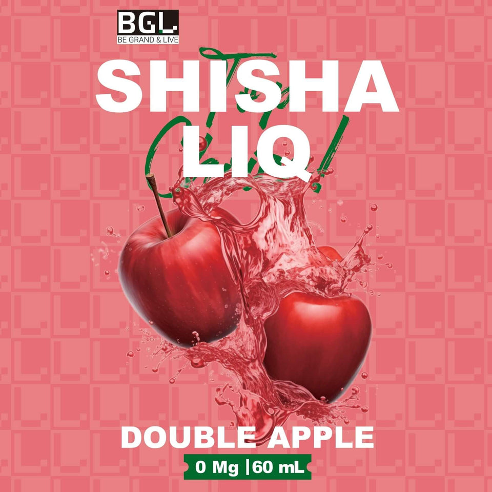 Double Apple 60ml (0mg) E-liquid by BGL VAPE