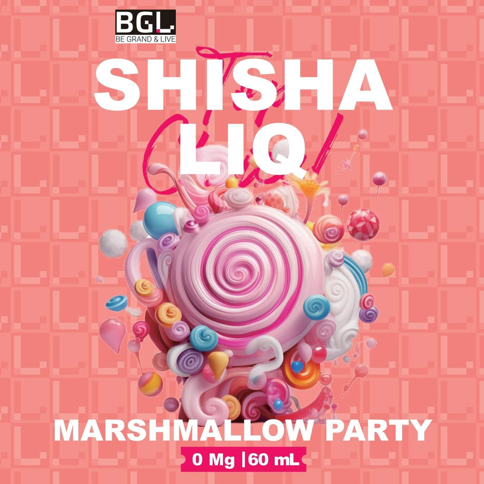 Marshmallow PARTY 60ml (0mg) E-liquid by BGL VAPE | BGL Vapes Marshmallow PARTY 60ml (0mg) E-liquid by BGL VAPE | BGL Vapes