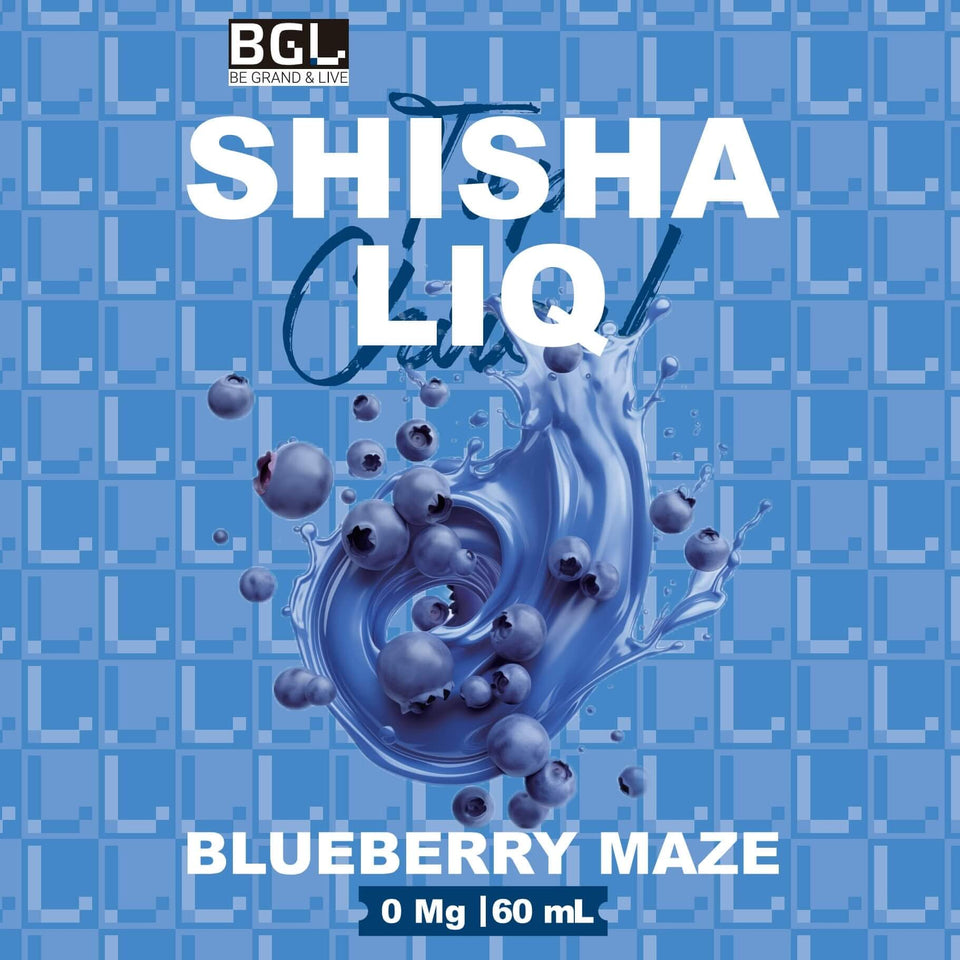 Blueberry Maze 60ml (0mg) E-liquid by BGL VAPE