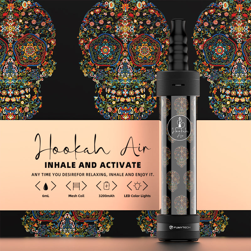 Fumytech Hookah Air - Skull Art